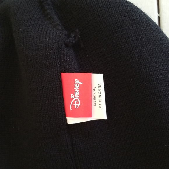 Not Available-Disney Mickey Mouse Stretchy Beanie Black Adult - Picture 5 of 6